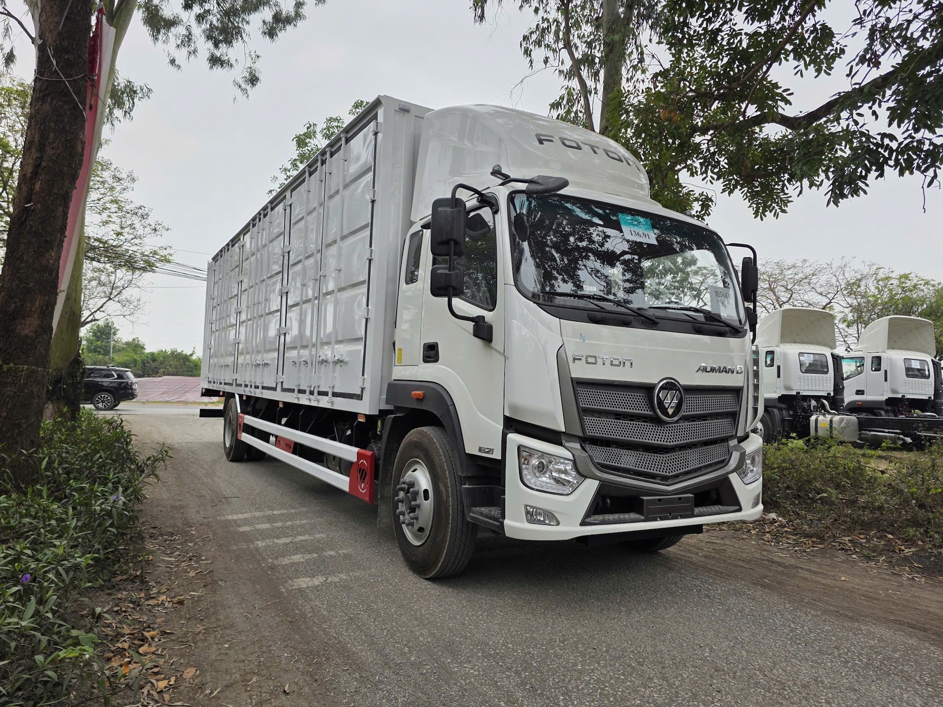 Foton Auman C160L Động cơ Uychai thùng kín container 9,9m
